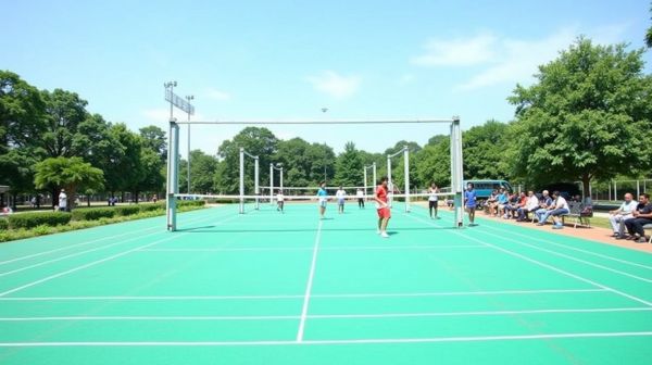 Le terrain de badminton : dimensions, équipements et accessibilité