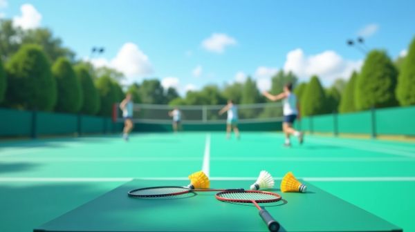 Le terrain de badminton : dimensions, équipements et accessibilité